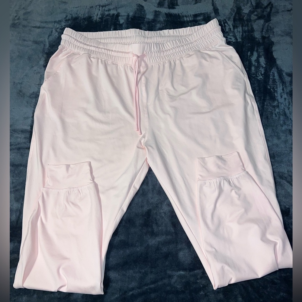 Fabletics High-Waisted Performance Jogger Pink Buttercream NWT XXL/1X